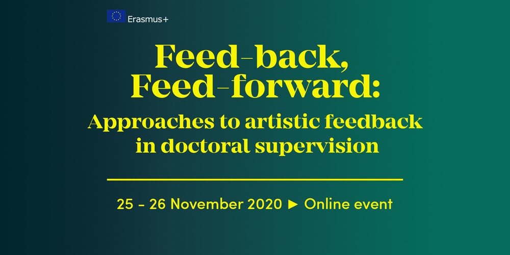 Synne Tollerud Bull takes part in 'Feed-back, Feed-forward' Multiplier Seminar for Doctoral Supervisors in Artistic Research